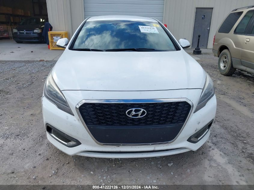 VIN KMHE24L19GA010747 2016 Hyundai Sonata, Hybrid SE no.6