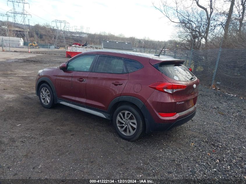 VIN KM8J3CA41HU445880 2017 Hyundai Tucson, SE no.3