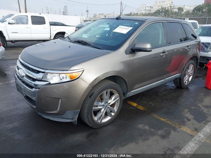 VIN 2FMDK3JC3DBC17600 2013 Ford Edge, Sel no.2