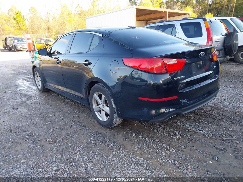 VIN 5XXGM4A71EG259172 2014 KIA OPTIMA no.3