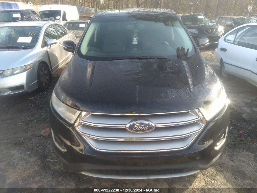 2018 Ford Edge Titanium VIN: 2FMPK3K84JBB88076 Lot: 41222238