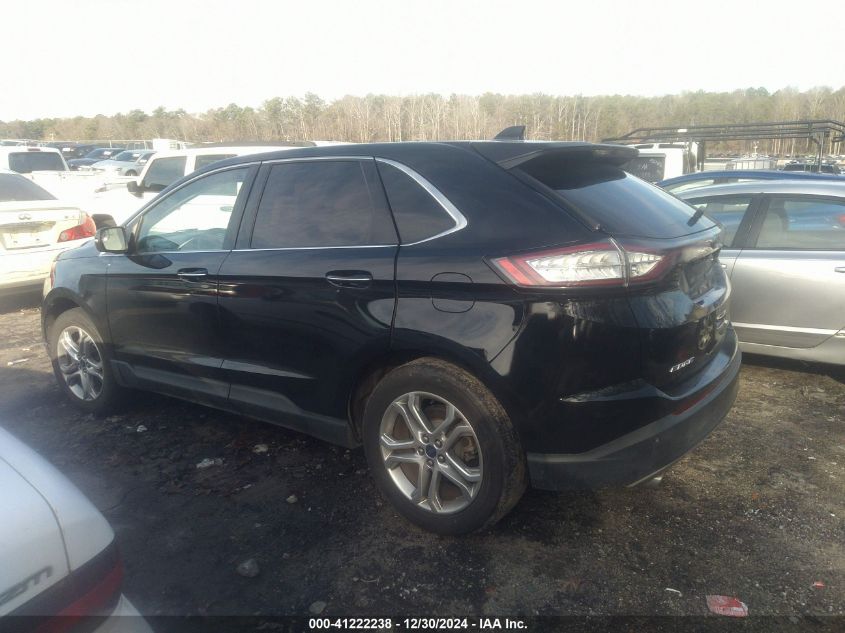 2018 Ford Edge Titanium VIN: 2FMPK3K84JBB88076 Lot: 41222238