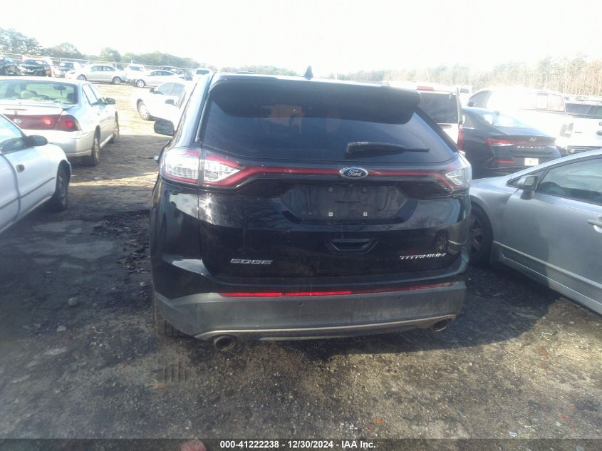 2018 Ford Edge Titanium VIN: 2FMPK3K84JBB88076 Lot: 41222238