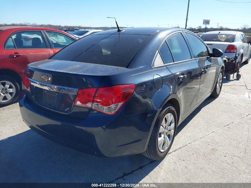 VIN 1G1PA5SH2E7185784 2014 CHEVROLET CRUZE no.4