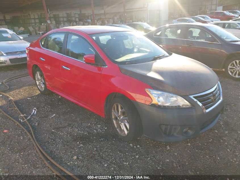 VIN 3N1AB7AP3FY250952 2015 Nissan Sentra, SR no.1