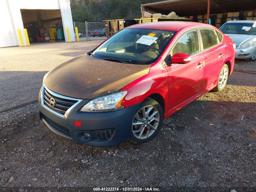 VIN 3N1AB7AP3FY250952 2015 Nissan Sentra, SR no.2