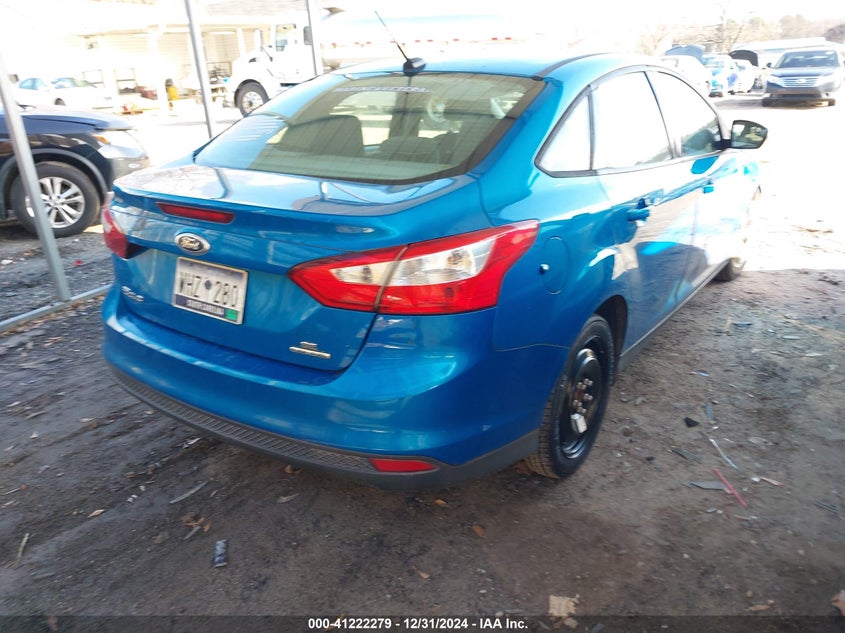 Vin: 1fadp3f20el447348, lot: 41712602, ford focus se 20144
