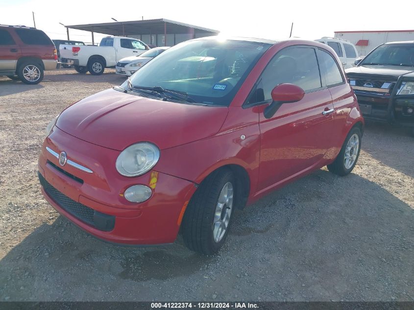 VIN 3C3CFFARXET218957 2014 FIAT 500 no.2