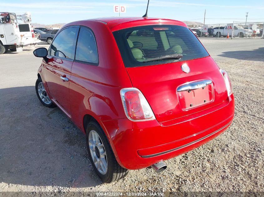 VIN 3C3CFFARXET218957 2014 FIAT 500 no.3