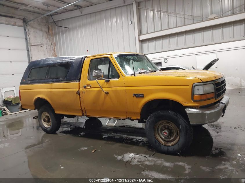 1992 Ford F250 VIN: 2FTHF26H4NCA52502 Lot: 41222404