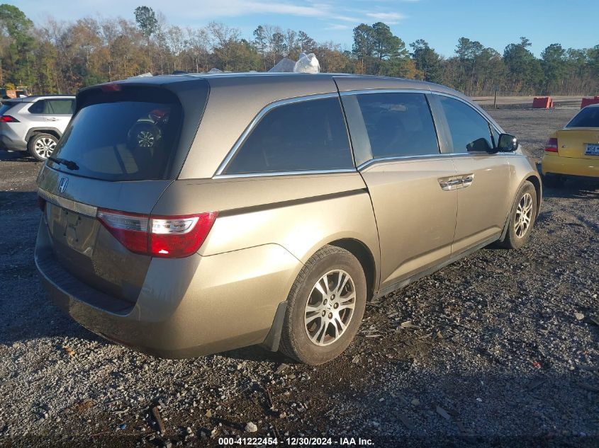 VIN 5FNRL5H63DB067641 2013 Honda Odyssey, Ex-L no.4