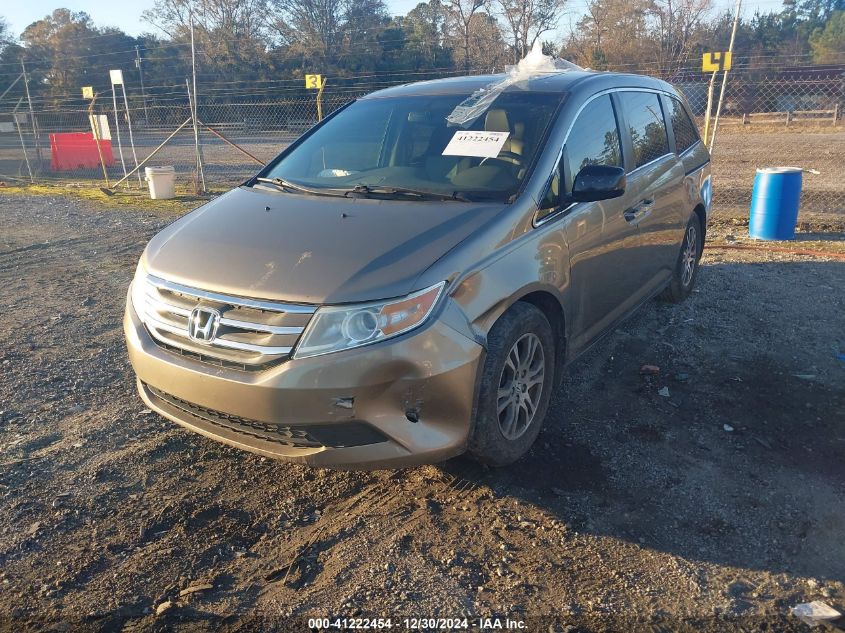 VIN 5FNRL5H63DB067641 2013 Honda Odyssey, Ex-L no.6