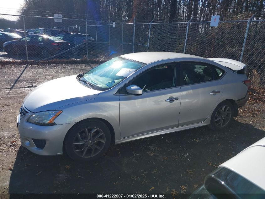 VIN 3N1AB7AP8DL706244 2013 NISSAN SENTRA no.14