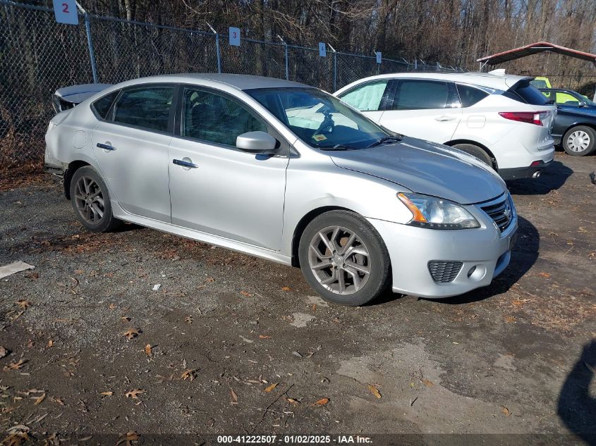 VIN 3N1AB7AP8DL706244 2013 NISSAN SENTRA no.1