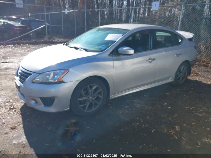 VIN 3N1AB7AP8DL706244 2013 NISSAN SENTRA no.2