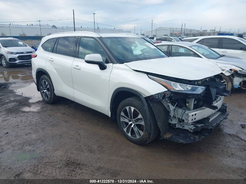 2020 TOYOTA HIGHLANDER XLE - 5TDGZRBH4LS503818