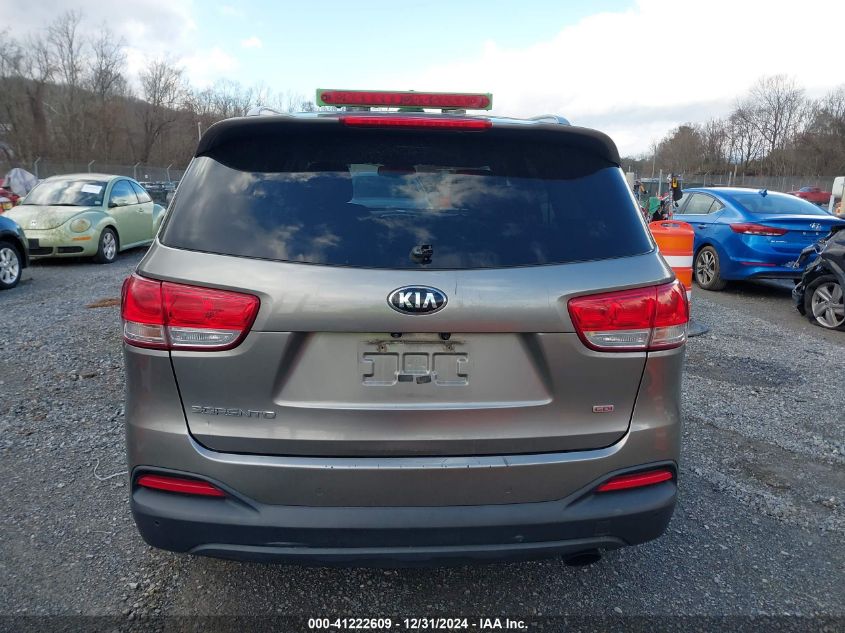 2016 KIA SORENTO 2.4L LX - 5XYPG4A37GG052045