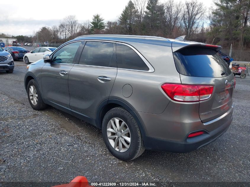 2016 KIA SORENTO 2.4L LX - 5XYPG4A37GG052045