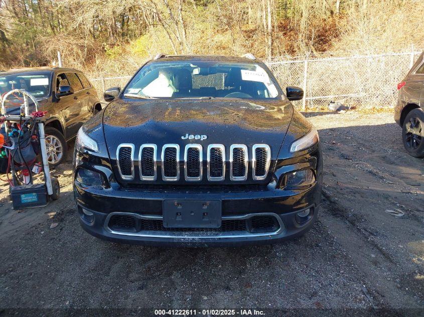 2018 Jeep Cherokee Limited 4X4 VIN: 1C4PJMDX7JD586992 Lot: 41222611