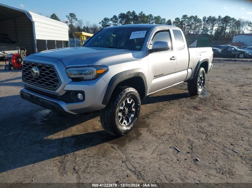 VIN 3TYSZ5AN3MT042983 2021 Toyota Tacoma, Trd Off-Road no.2