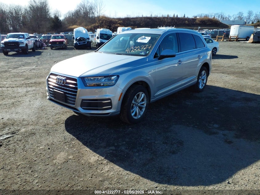 Vin: wa1ahaf75kd047408, lot: 41713100, audi q7 45 premium/45 se premium 20192