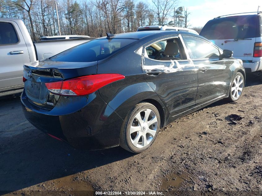 VIN 5NPDH4AE1DH287689 2013 HYUNDAI ELANTRA no.4