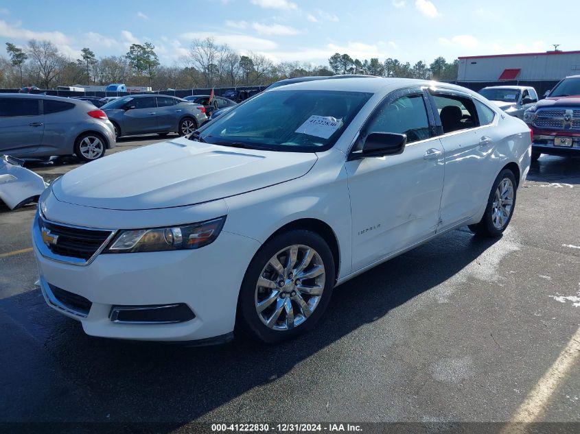 VIN 2G11Z5S35H9146323 2017 Chevrolet Impala, LS no.2