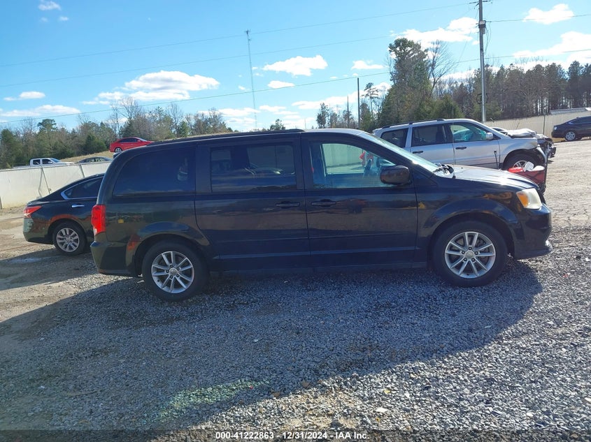 2014 DODGE GRAND CARAVAN SXT - 2C4RDGCG3ER319497