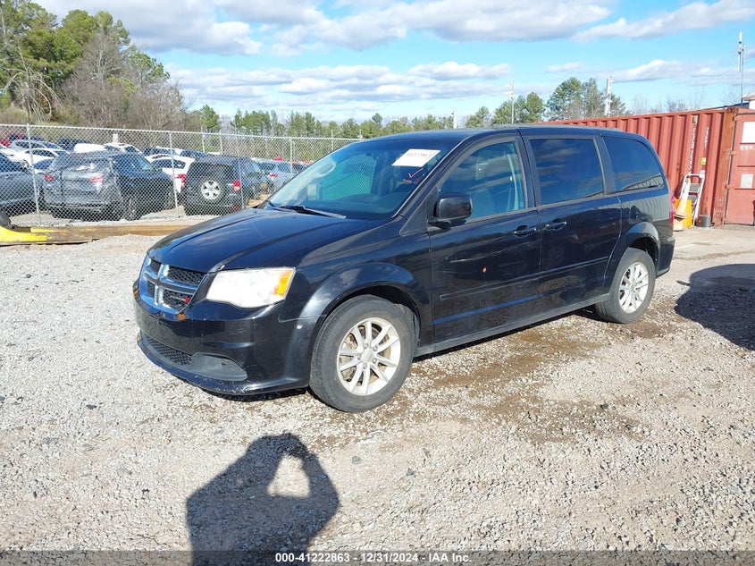 2014 DODGE GRAND CARAVAN SXT - 2C4RDGCG3ER319497