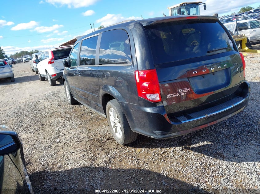 2014 DODGE GRAND CARAVAN SXT - 2C4RDGCG3ER319497