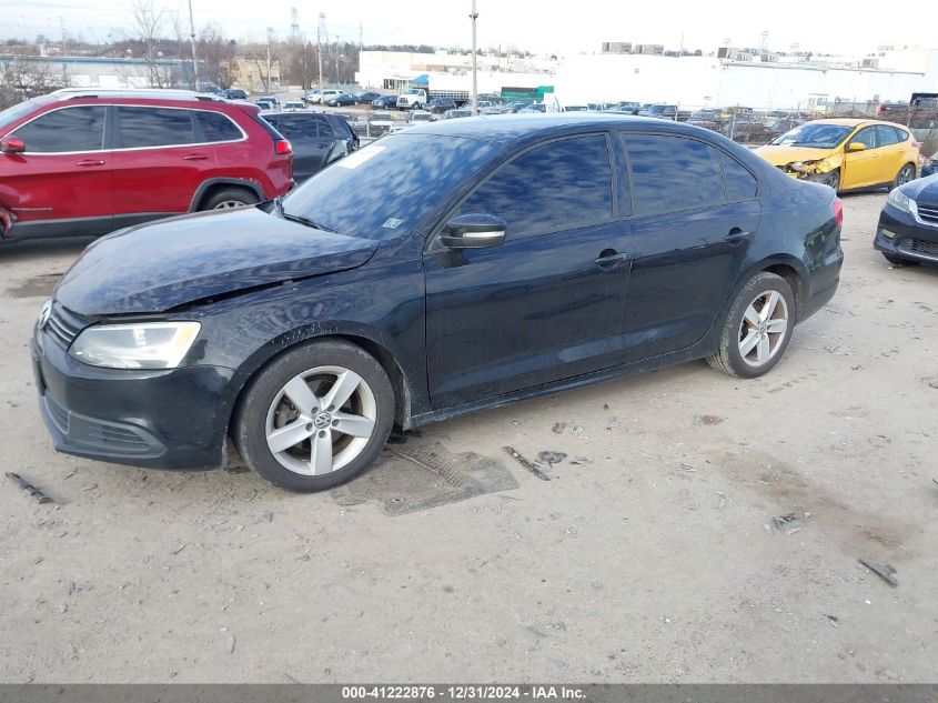 VIN 3VW3L7AJ9EM401374 2014 Volkswagen Jetta, 2.0L Tdi no.2