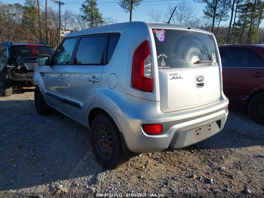 2013 KIA SOUL VIN: KNDJT2A52D7539394