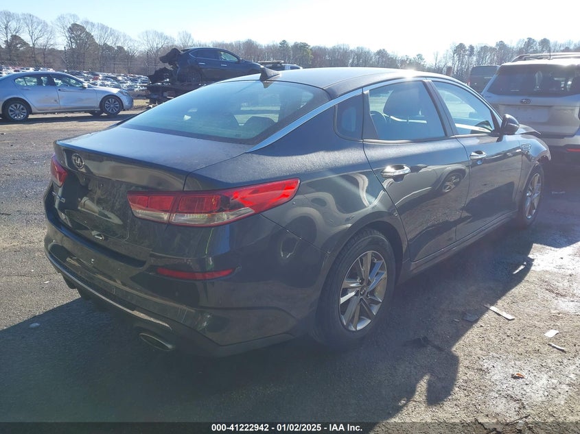 2019 KIA OPTIMA VIN: 5XXGT4L30KG308497