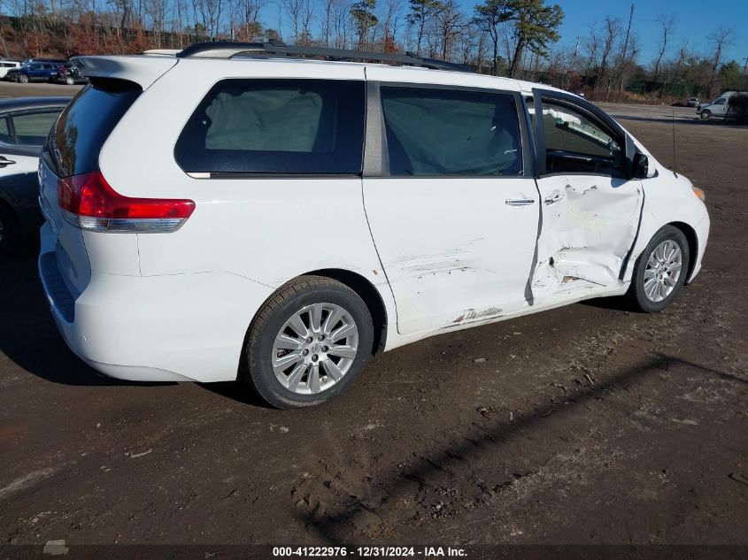 VIN 5TDDK3DC7ES079527 2014 Toyota Sienna, Xle/Limited no.4