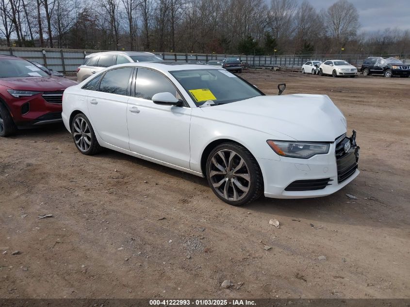 2013 AUDI A6 2.0T PREMIUM - WAUGFAFC8DN054740