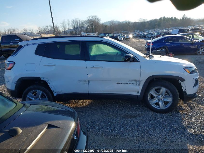 2022 JEEP COMPASS LATITUDE 4X4 - 3C4NJDBB7NT169273