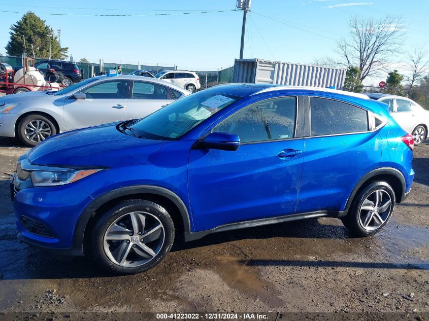 2021 Honda Hr-V 2Wd Ex-L VIN: 3CZRU5H7XMM705640 Lot: 41223022