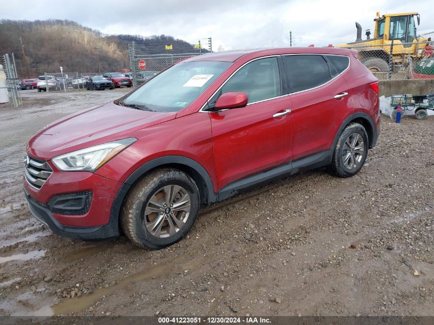 VIN 5XYZT3LB1GG348746 2016 Hyundai Santa Fe, Sport... no.2