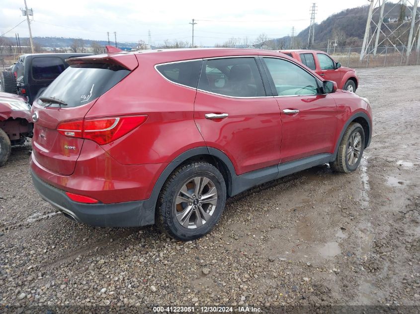 VIN 5XYZT3LB1GG348746 2016 Hyundai Santa Fe, Sport... no.4