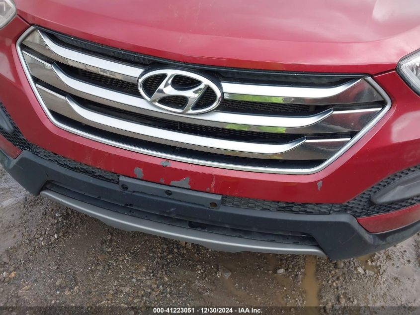 VIN 5XYZT3LB1GG348746 2016 Hyundai Santa Fe, Sport... no.6