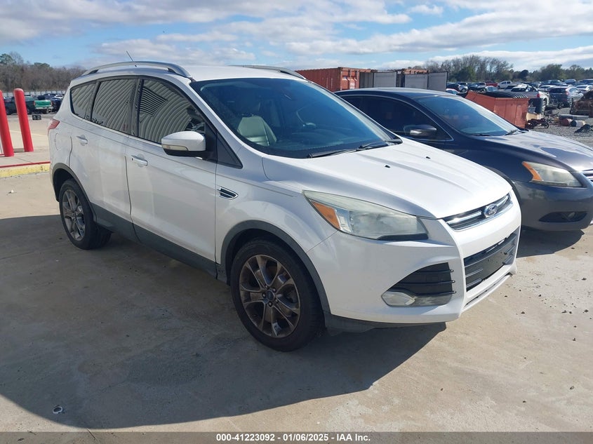 Vin: 1fmcu0j95fua87843, lot: 41713415, ford escape titanium 20151