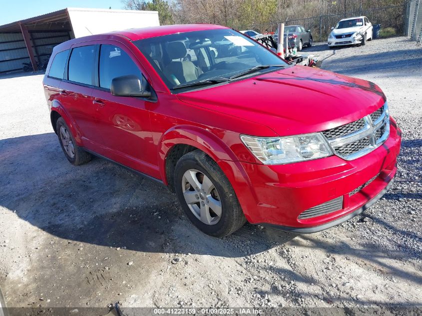 VIN 3C4PDCAB5DT601756 2013 Dodge Journey, American... no.1