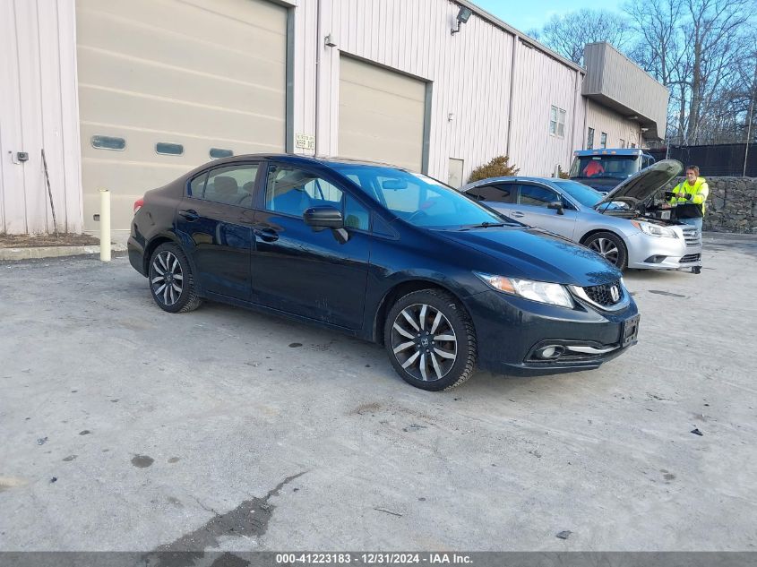 VIN 19XFB2F91FE212587 2015 Honda Civic, Ex-L no.1