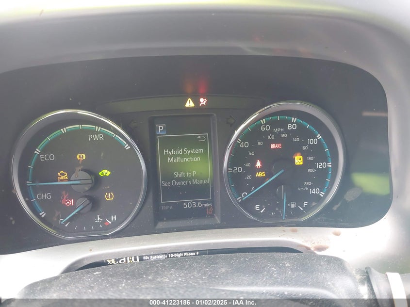 2017 TOYOTA RAV4 HYBRID LIMITED - JTMDJREV8HD087481