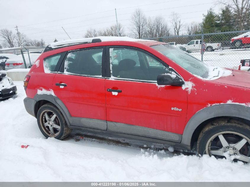 2003 Pontiac Vibe VIN: 5Y2SL62853Z476718 Lot: 41223198