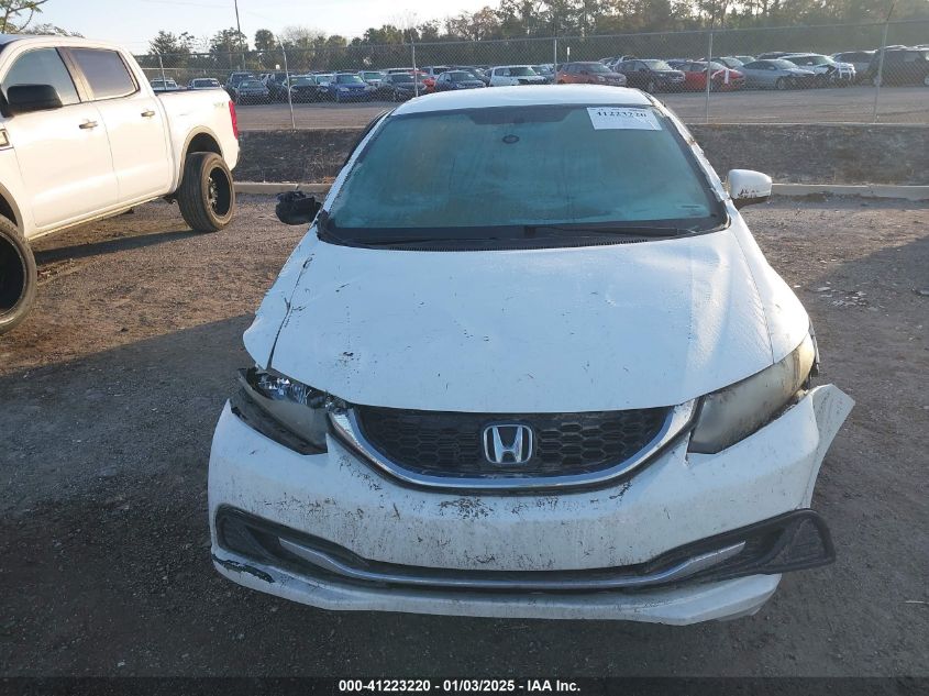 VIN 19XFB2F5XFE091376 2015 HONDA CIVIC no.11