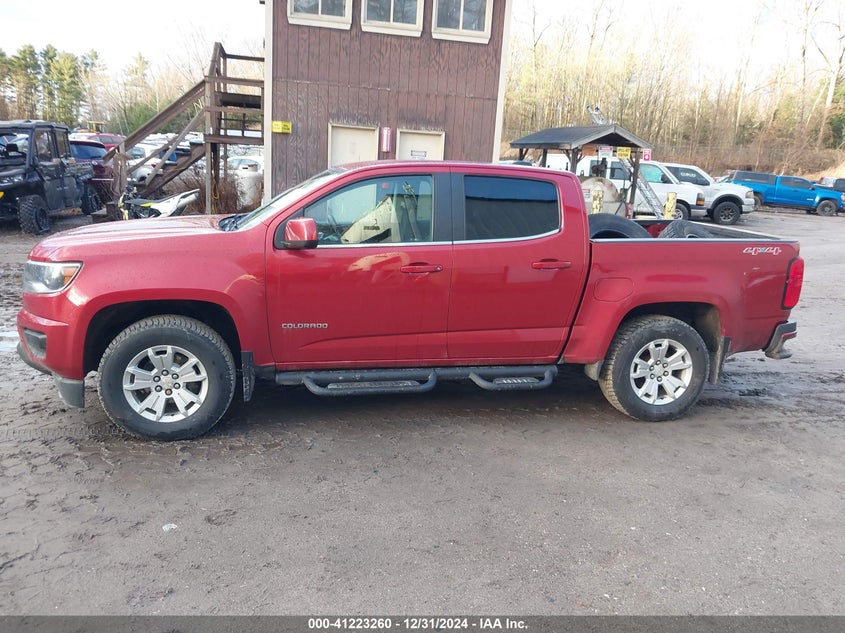 2016 CHEVROLET COLORADO VIN: 1GCGTCE37G1164070