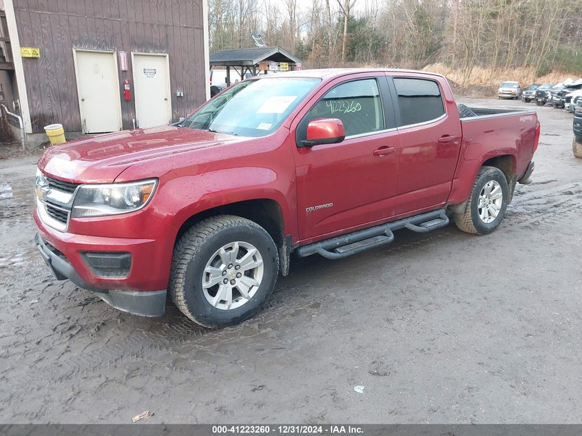 2016 CHEVROLET COLORADO VIN: 1GCGTCE37G1164070
