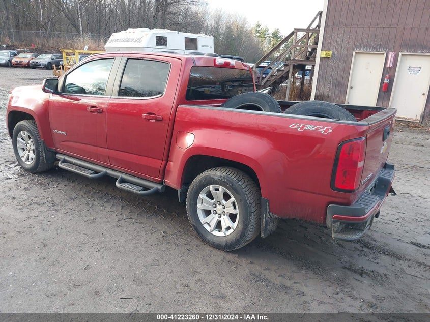 2016 CHEVROLET COLORADO VIN: 1GCGTCE37G1164070