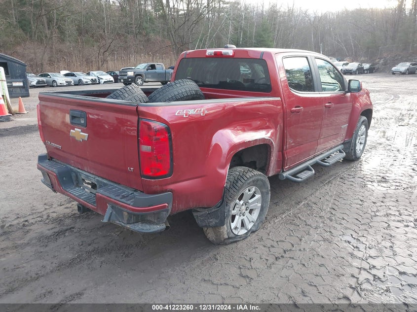 2016 CHEVROLET COLORADO VIN: 1GCGTCE37G1164070